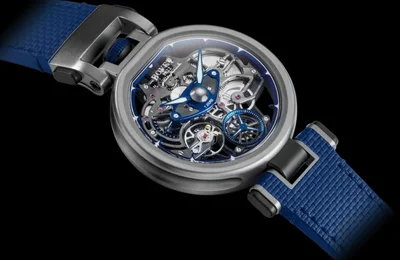 Bovet và studio Pininfarina tái hợp, trình làng siêu phẩm đồng hồ lộ cơ Aperto 1