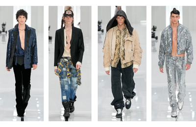 Dsquared2 Thu-Đông 2024: Từ phong cách bụi bặm đường phố đến lấp lánh sàn nhảy