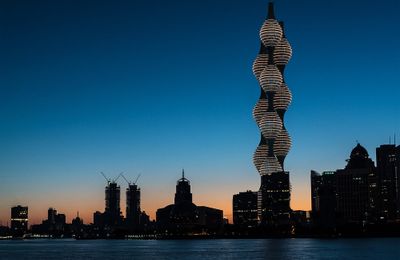 Ternary Tower tại Thượng Hải - dự án kiến trúc chọc trời kỳ thú theo xu hướng vị lai
