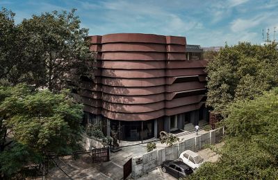 Architecture Discipline “bọc giáp” văn phòng kiến trúc tại New Delhi