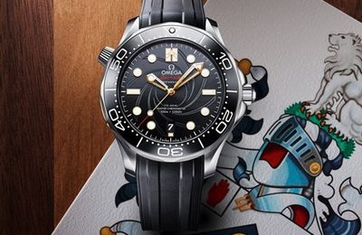 Phiên bản James Bond Seamaster bạch kim nâng cấp từ Omega