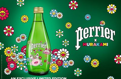 PERRIER® x MURAKAMI – màn collab đầy màu sắc của Takashi Murakami