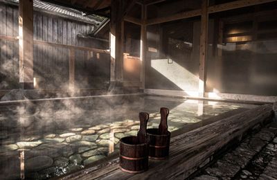 Trải nghiệm phòng tắm suối nước nóng thực tế ảo tại Nhật Bản