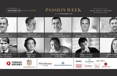 Park Hyatt Saigon & Passion Week Mùa 3 - tuần lễ của tinh hoa cuộc sống