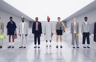Kim Jones một lần nữa khai thác di sản của Dior thông qua BST Men Xuân Hè 2024