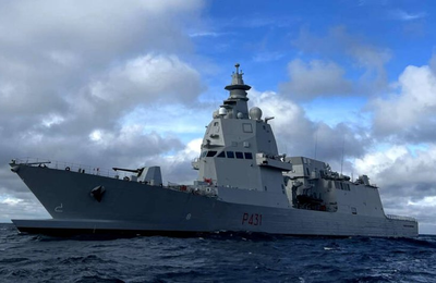 ITS Francesco Morosini phô diễn công nghệ ấn tượng trong thế hệ tàu chiến Ý mới