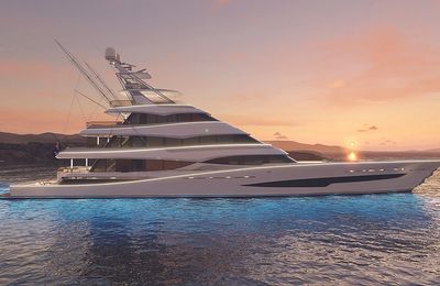 Ngày hạ thủy thuyền câu Project 406 của nhà Royal Huisman đang đến gần