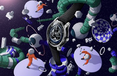 Code 11.59 - vẻ thanh nhã và kiều diễm từ vũ điệu của Ceramic & vàng trắng 18k