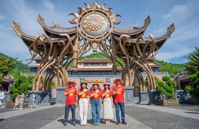 Đà Nẵng: Ba Na Hills sáng tạo nhiều món ăn mang hình cờ Tổ quốc dịp 2/9
