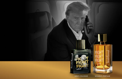 Ông Trump lại bán nước hoa