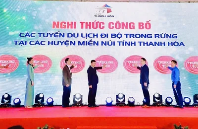 Thanh Hoá công bố những tuyến du lịch đi bộ tại miền núi
