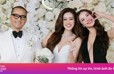Kim Duyên dự lễ cưới Khánh Vân