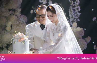Khoảnh khắc xúc động trong lễ cưới Khánh Vân