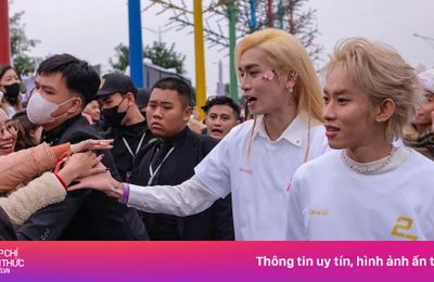 130.000 khán giả đến concert Anh trai ở Hưng Yên