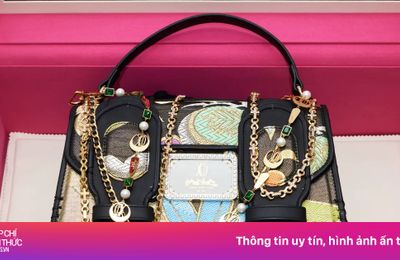Cận cảnh túi xách 1,2 triệu USD gây sốt