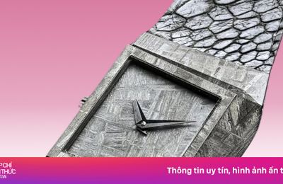 Đồng hồ làm từ thiên thạch 1 triệu năm tuổi