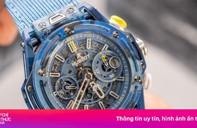 Đồng hồ 52.700 USD làm từ vợt tennis của Novak Djokovic