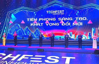 CNCTech và MK Group bùng nổ sáng tạo tại Techfest Vĩnh Phúc 2024