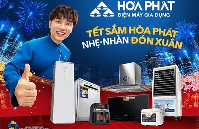 Điện máy Gia dụng Hòa Phát: Đón Tết "Nhẹ-Nhàn-Khỏe" với loạt sản phẩm mới
