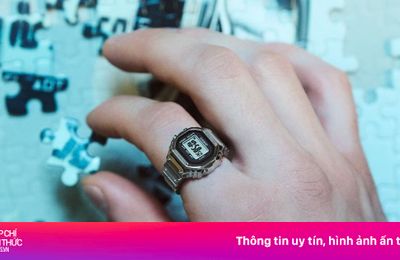 'Đồng hồ ngón tay' đầu tiên của Casio