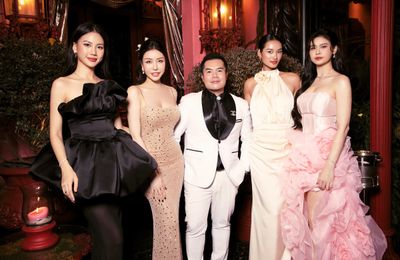 Các nàng Hậu đua sắc tại tiệc của Vicky Lam Cúc