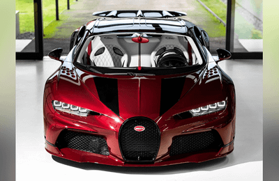 Bugatti Chiron Super Sport 'Red Dragon' tinh tế hoàn thiện bằng sợi Carbon màu đỏ