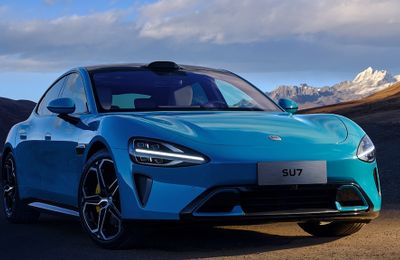 Lần đầu tiên làm ô tô điện, Xiaomi tự tin "gạt giò" được cả Porsche Taycan với coupe 4 cửa điện SU7