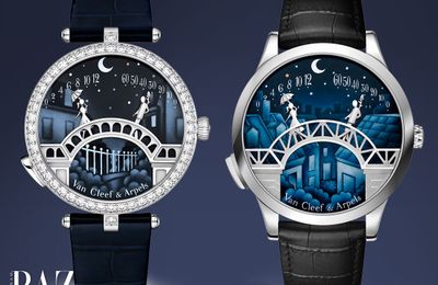 Van Cleef & Arpels kể chuyện tình với đồng hồ Pont des Amoureux