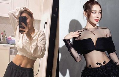 Nhã Phương khoe cơ bụng săn chắc sau Tết, chăm chỉ làm 3 việc đã giúp cô "gặt hái thành quả"