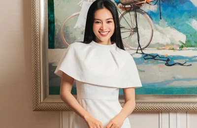 Chị đẹp Lan Ngọc khiến bao người xao xuyến khi xuất hiện trong BST Xuân Xanh của SIXDO