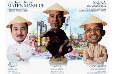 Mate's Mash-Up - Chuỗi sự kiện quy tụ các đầu bếp danh giá trong thế giới nghệ thuật ẩm thực