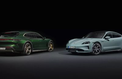 Porsche Taycan Turbo S 2025 ra mắt với công suất tiệm cận siêu xe
