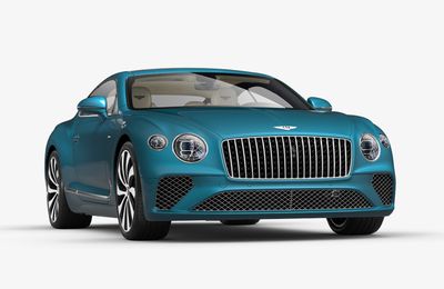 Topaz Blue - sắc xanh ma mị trên chiếc Continental GT Azure V8