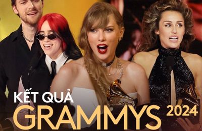 Miley Cyrus, Taylor Swift lập kỷ lục cá nhân ở Grammy 2024