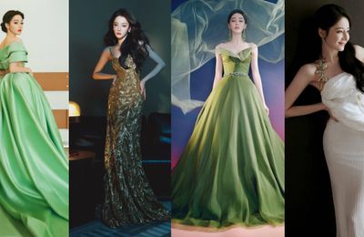 Địch Lệ Nhiệt Ba chứng minh đẳng cấp với 7 bộ Haute Couture chỉ trong chưa đầy 3 tháng