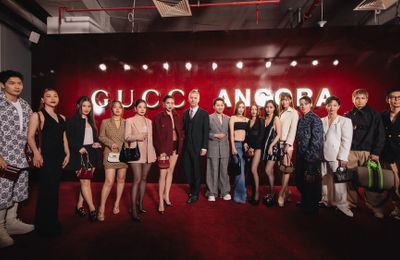 Hồ Ngọc Hà ,Chi Pu và dàn sao đình đám hội ngộ tại sự kiện GUCCI ANCORA