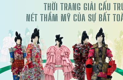Thời trang giải cấu trúc nét thẩm mỹ của sự bất toàn