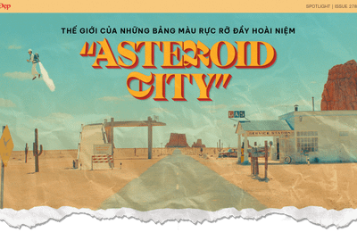 Thế giới của những bản màu rực rỡ đầy hoài niệm “Asteroid City”