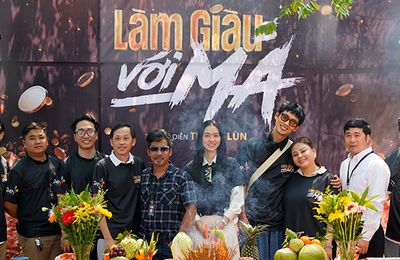Tuấn Trần thủ vai nam chính trong phim "Làm Giàu Với Ma"
