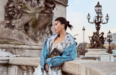 Quỳnh Anh Shyn là đại diện duy nhất từ Việt Nam tại Front Row Louis Vuitton