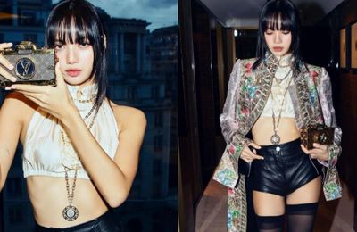 Lisa ưa chuộng Louis Vuitton, diện đồ trị giá hàng tỷ đồng đến dự show