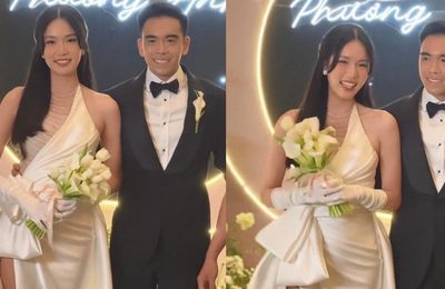 Á hậu lấy chồng có thân thế khủng và cực kín tiếng: Từng là thủ khoa, học giỏi đến mức cả làng Hoa hậu phải nể phục