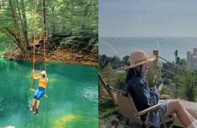 Chu du gần TP.HCM dịp lễ 30/4 vẫn tắm biển, cắm trại “chill out” thỏa thích