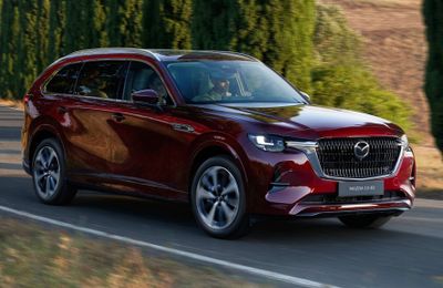 Tân binh Mazda CX-80 ra mắt: 3 hàng ghế,chỉ có trang bị động cơ hybrid