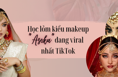"Đu trend" kiểu trang điểm Asoka đang khá thịnh hành