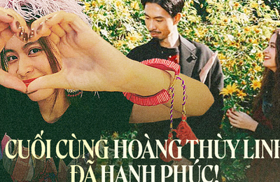 Hoàng Thùy Linh - cuối cùng, cô gái nhiều tổn thương ấy cũng đã có được hạnh phúc xứng đáng của mình rồi!