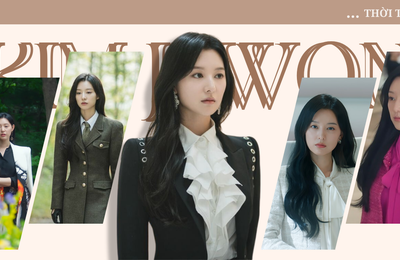 Đẳng cấp thời trang quyền lực của "nữ tài phiệt" Kim Ji Won trong "Queen of Tears"