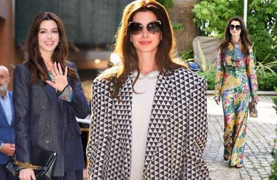 Điều gì làm nên phong cách sang trọng của Anne Hathaway ở độ tuổi 41?