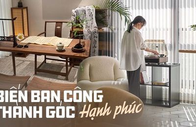 Không muốn ban công chỉ để phơi quần áo, nhiều người đã biến nơi này thành "muôn hình vạn trạng", nhìn ảnh càng mê hơn