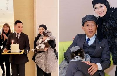 Thương gia Malaysia tổ chức sinh nhật cho mèo ở cửa hàng Louis Vuitton